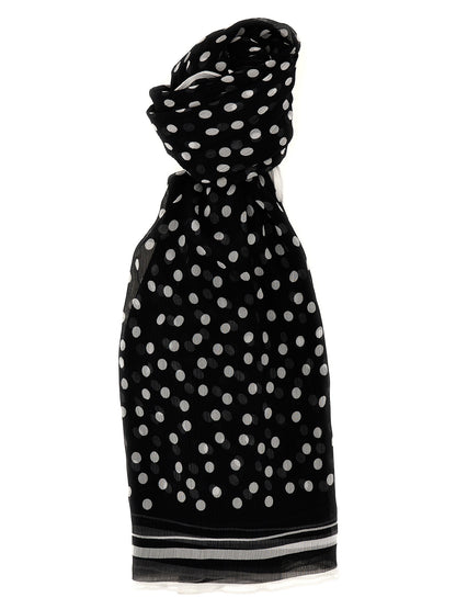 Dolce & Gabbana Zweifarbiger Seidenschal