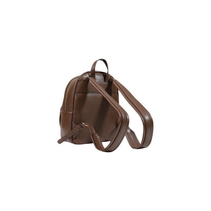 Love Moschino Brauner Rucksack aus Polyethylen
