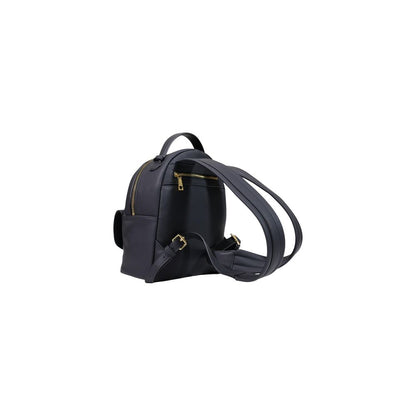 Love Moschino Schwarzer Rucksack aus Polyethylen
