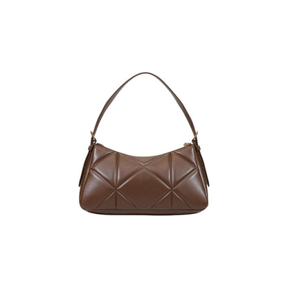 Love Moschino Braune Handtasche aus Polyethylen