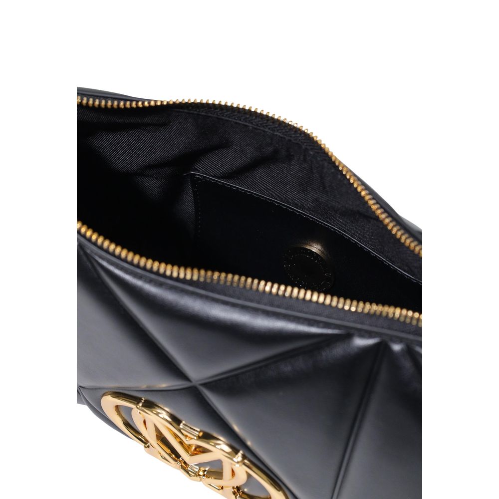 Love Moschino Schwarze Handtasche aus Polyethylen