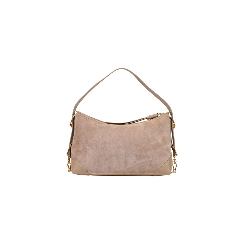 Love Moschino Beige Polyester Handtasche