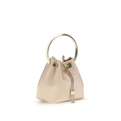 Jimmy Choo Mehrfarbige Seidenhandtasche