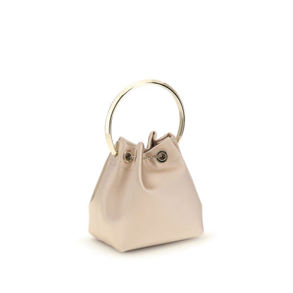 Jimmy Choo Mehrfarbige Seidenhandtasche
