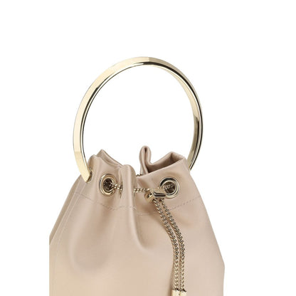 Jimmy Choo Mehrfarbige Seidenhandtasche