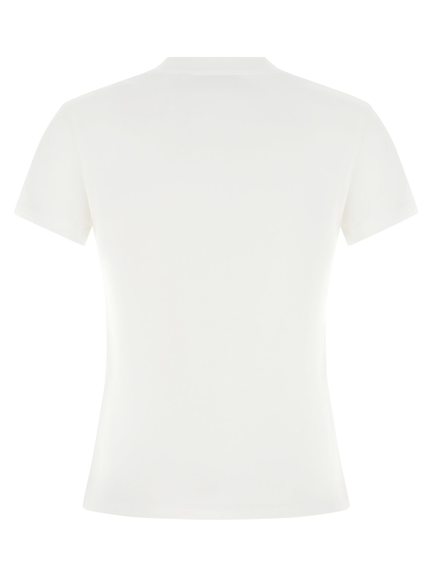 Off-White Weißes Baumwoll-T-Shirt