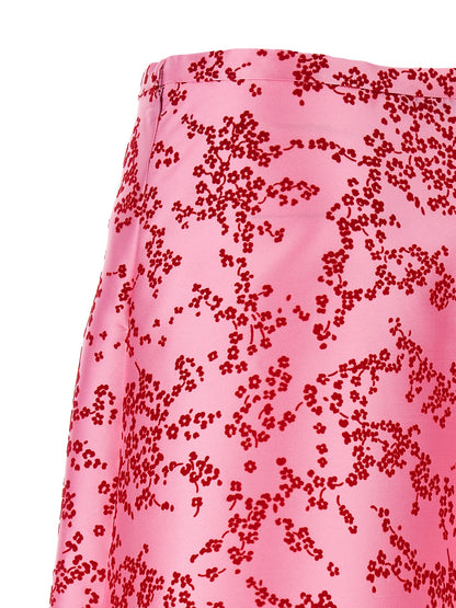 Alberta Ferretti Mehrfarbiger Minirock aus Polyester