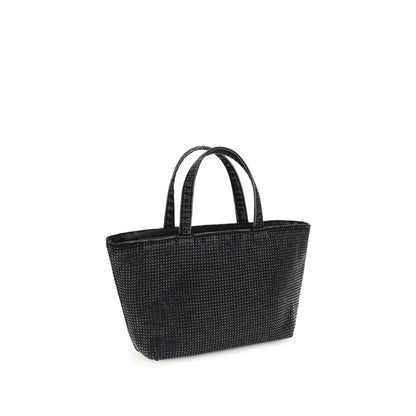 Alexander Wang Graue Baumwoll-Schultertasche