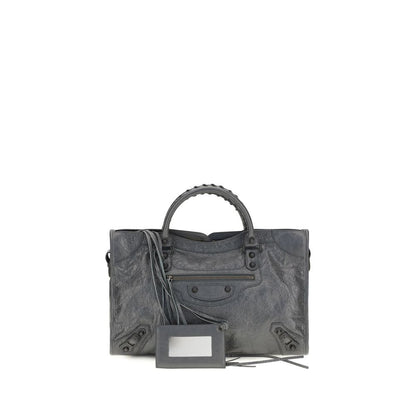 Balenciaga Graue Lammleder Schultertasche Ovis Aries Aries