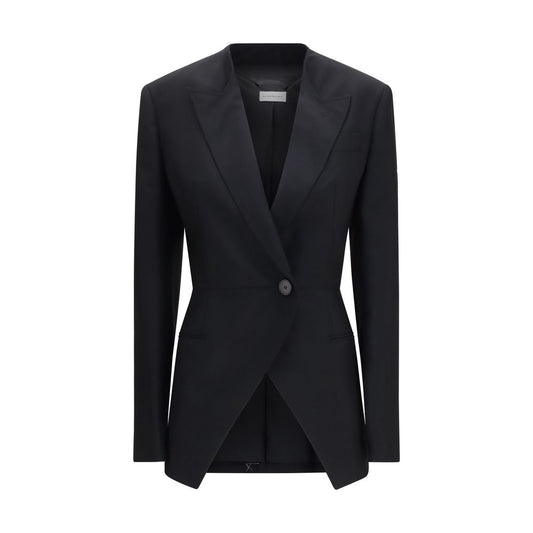 Givenchy Schwarzer Oves Aries Wollblazer
