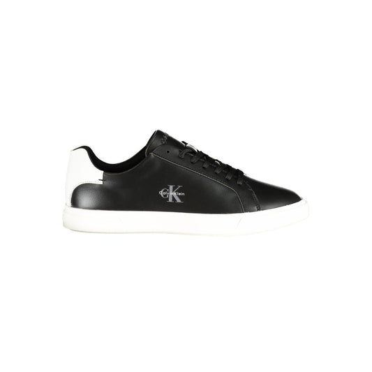 Calvin Klein Schwarzer Damen-Sneaker aus Polyurethan