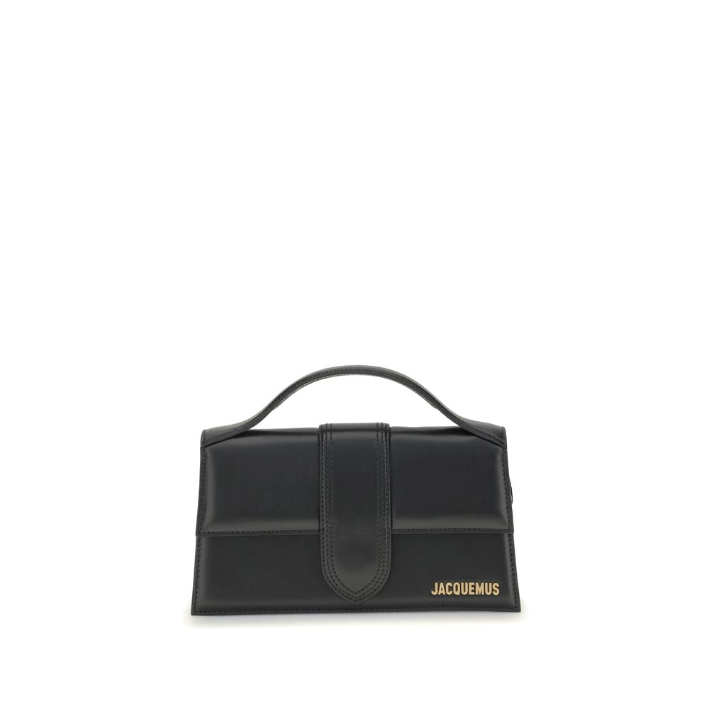 Jacquemus Schwarze Kalbsleder Bos Taurus Handtasche