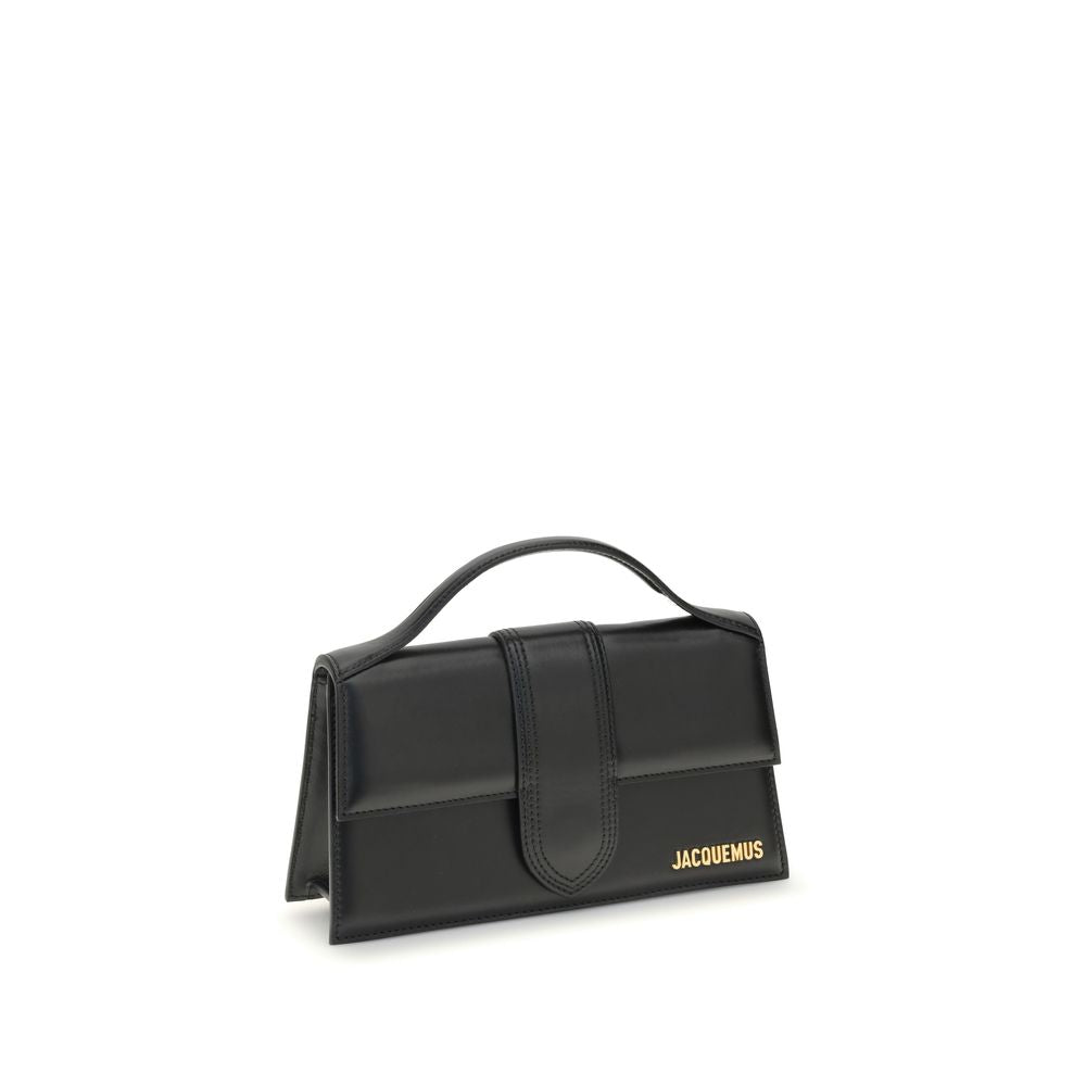 Jacquemus Schwarze Kalbsleder Bos Taurus Handtasche