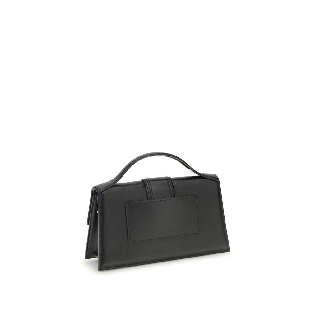 Jacquemus Schwarze Kalbsleder Bos Taurus Handtasche