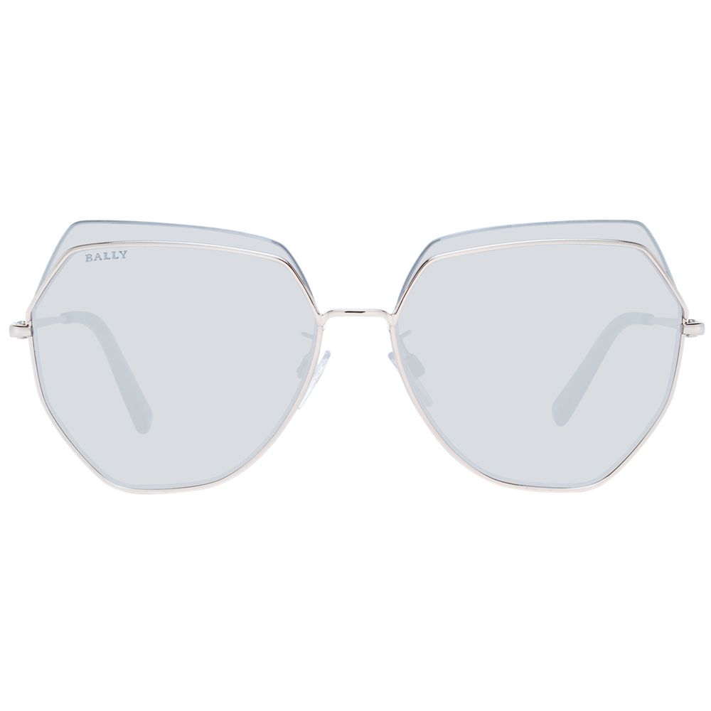 Bally Sonnenbrille aus Roségold-Metall