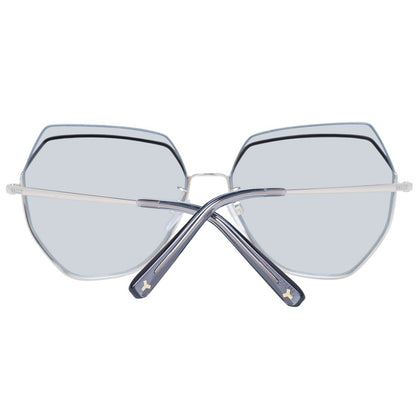 Bally Sonnenbrille aus Roségold-Metall