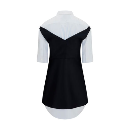 Balenciaga Schwarzes Oves Aries Wollkleid
