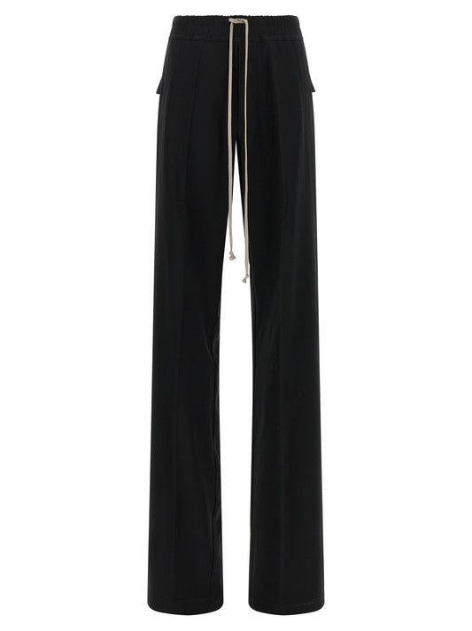 Rick Owens Schwarze Freizeithose aus Viskose