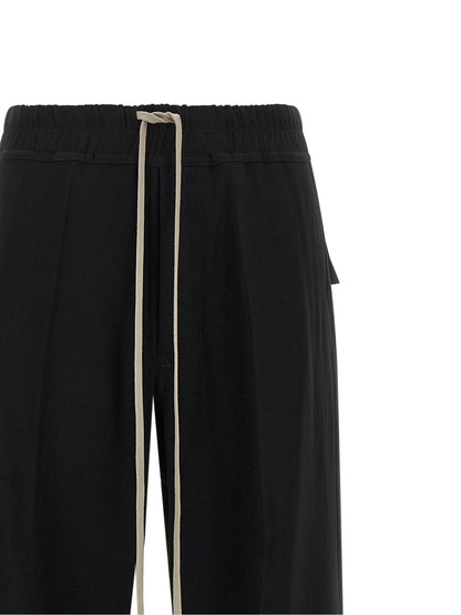 Rick Owens Schwarze Freizeithose aus Viskose