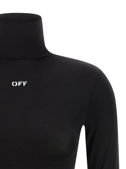 Off-White Schwarzer Cardigan aus Acetat