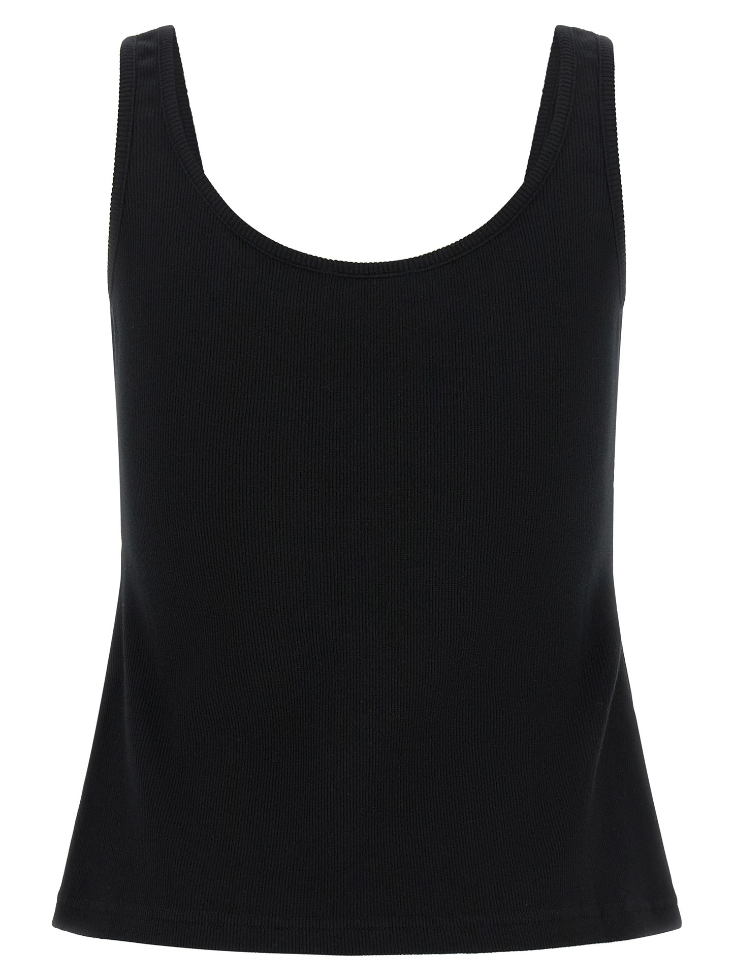 Off-White Schwarze Baumwoll-Tanktops