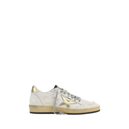Golden Goose Weiße Bos Taurus Kalbsleder Athletic Sneaker