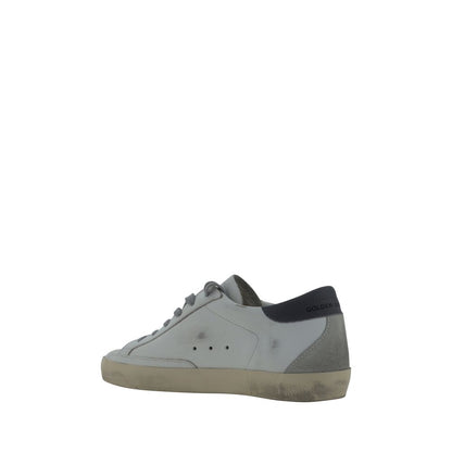 Golden Goose Weiße Sneaker aus Ziegenleder