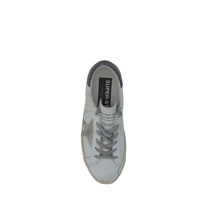 Golden Goose Weiße Sneaker aus Ziegenleder