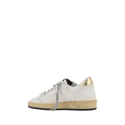 Golden Goose Weiße Bos Taurus Kalbsleder Athletic Sneaker