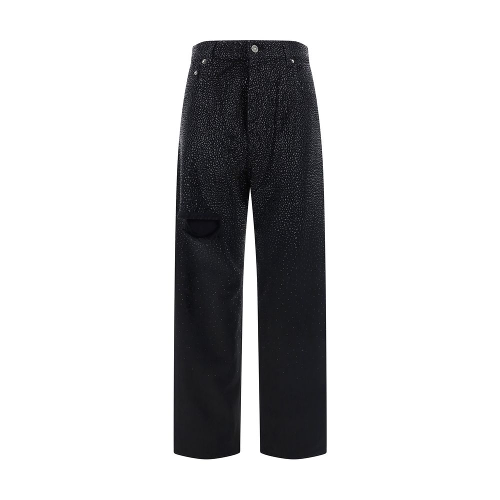 Golden Goose Schwarze Baumwoll-Freizeithose