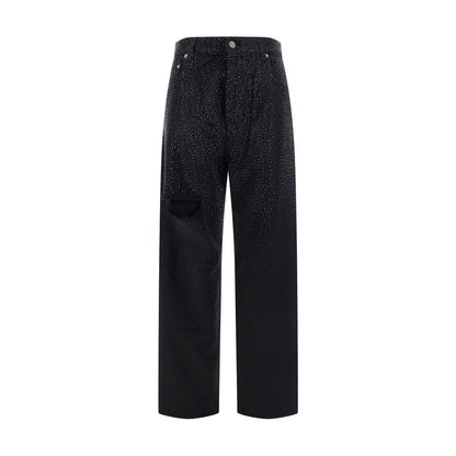 Golden Goose Schwarze Baumwoll-Freizeithose