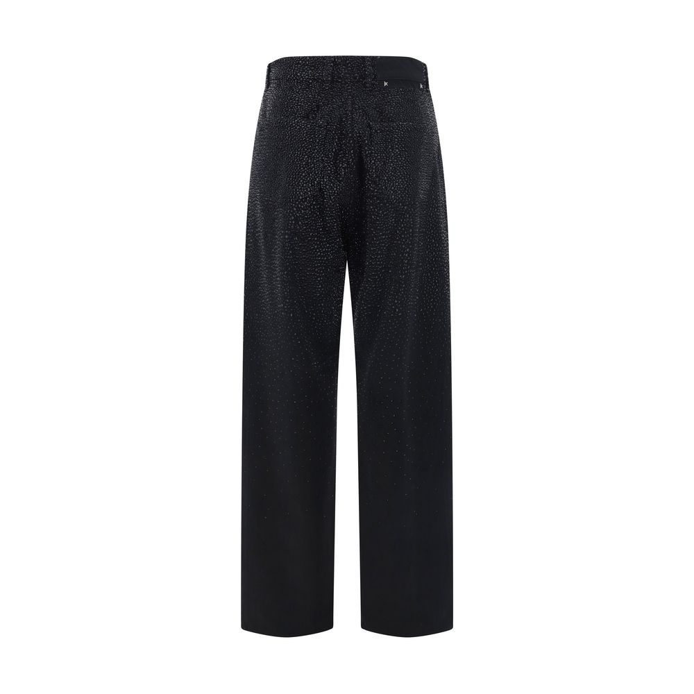 Golden Goose Schwarze Baumwoll-Freizeithose