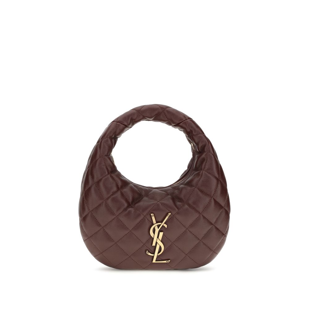 Saint Laurent Braune Lammleder Schultertasche Ovis Aries Aries