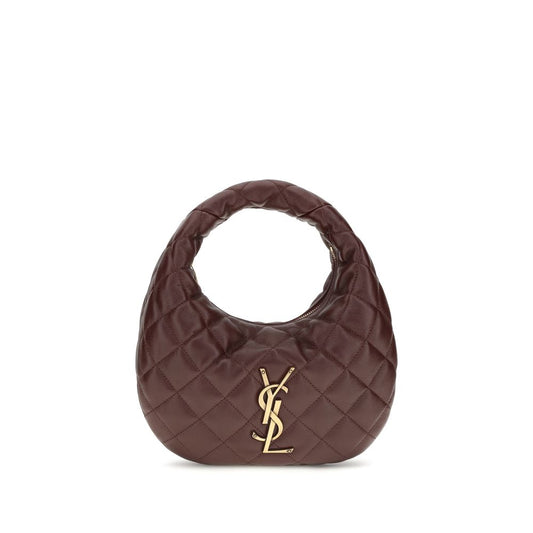 Saint Laurent Braune Lammleder Schultertasche Ovis Aries Aries