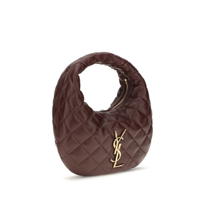 Saint Laurent Braune Lammleder Schultertasche Ovis Aries Aries