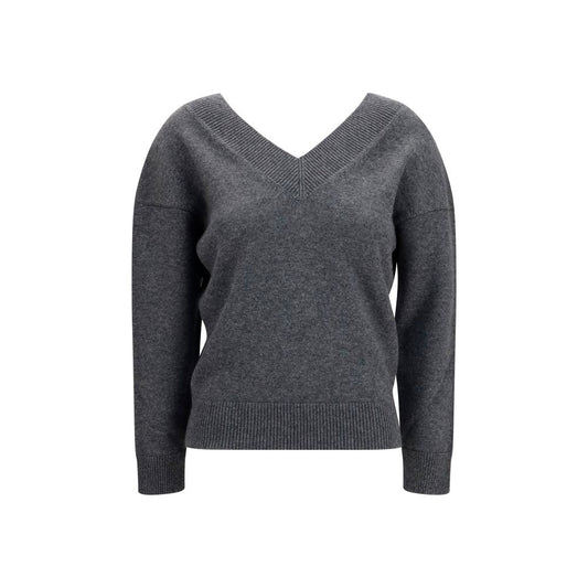 Tom Ford Grauer Kaschmirpullover