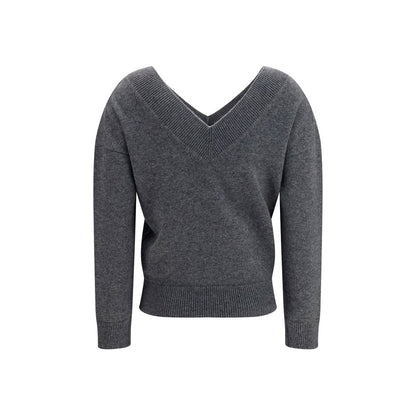 Tom Ford Grauer Kaschmirpullover