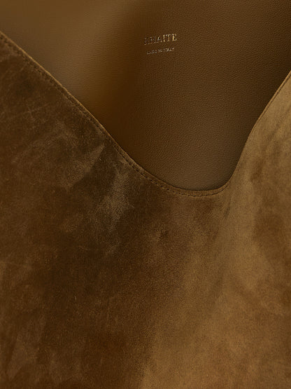 Khaite Braune Kalbsleder-Tote Bag