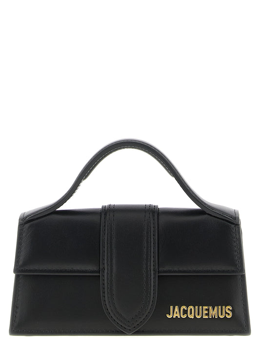 Jacquemus Schwarze Kalbsleder-Handtasche