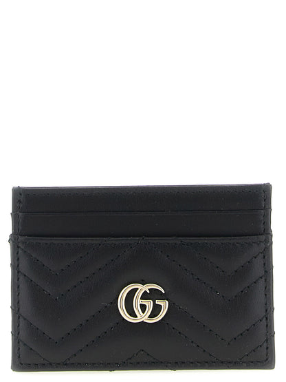 Gucci Schwarzer Kalbsleder-Kartenetui