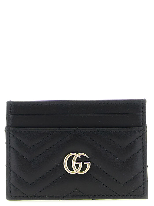 Gucci Schwarzer Kalbsleder-Kartenetui