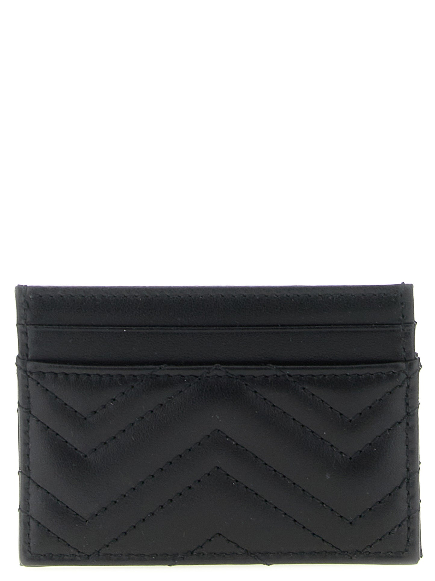 Gucci Schwarzer Kalbsleder-Kartenetui