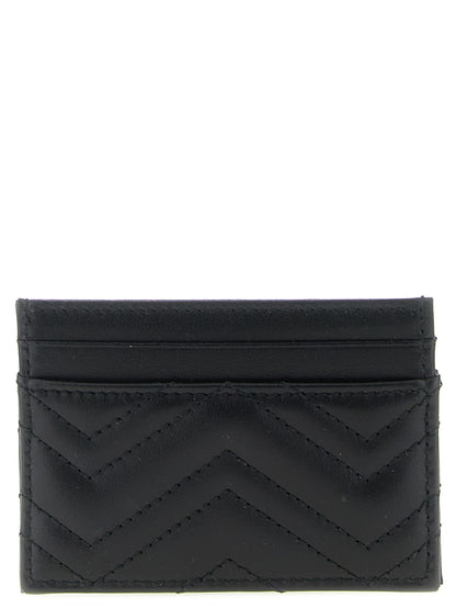 Gucci Schwarzer Kalbsleder-Kartenetui
