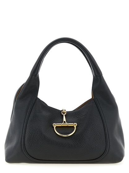 Gucci Schwarze Kalbsleder-Schultertasche