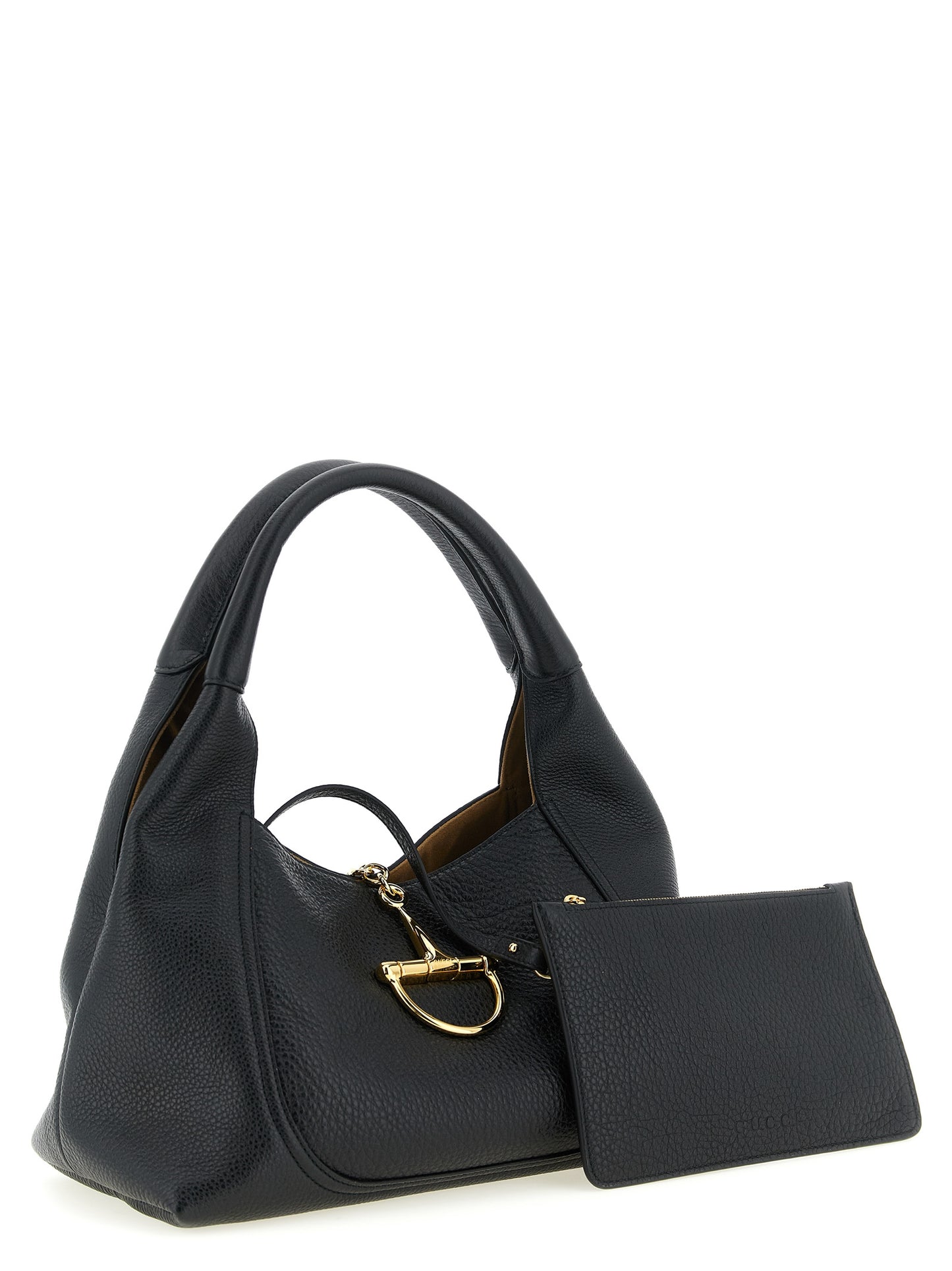 Gucci Schwarze Kalbsleder-Schultertasche