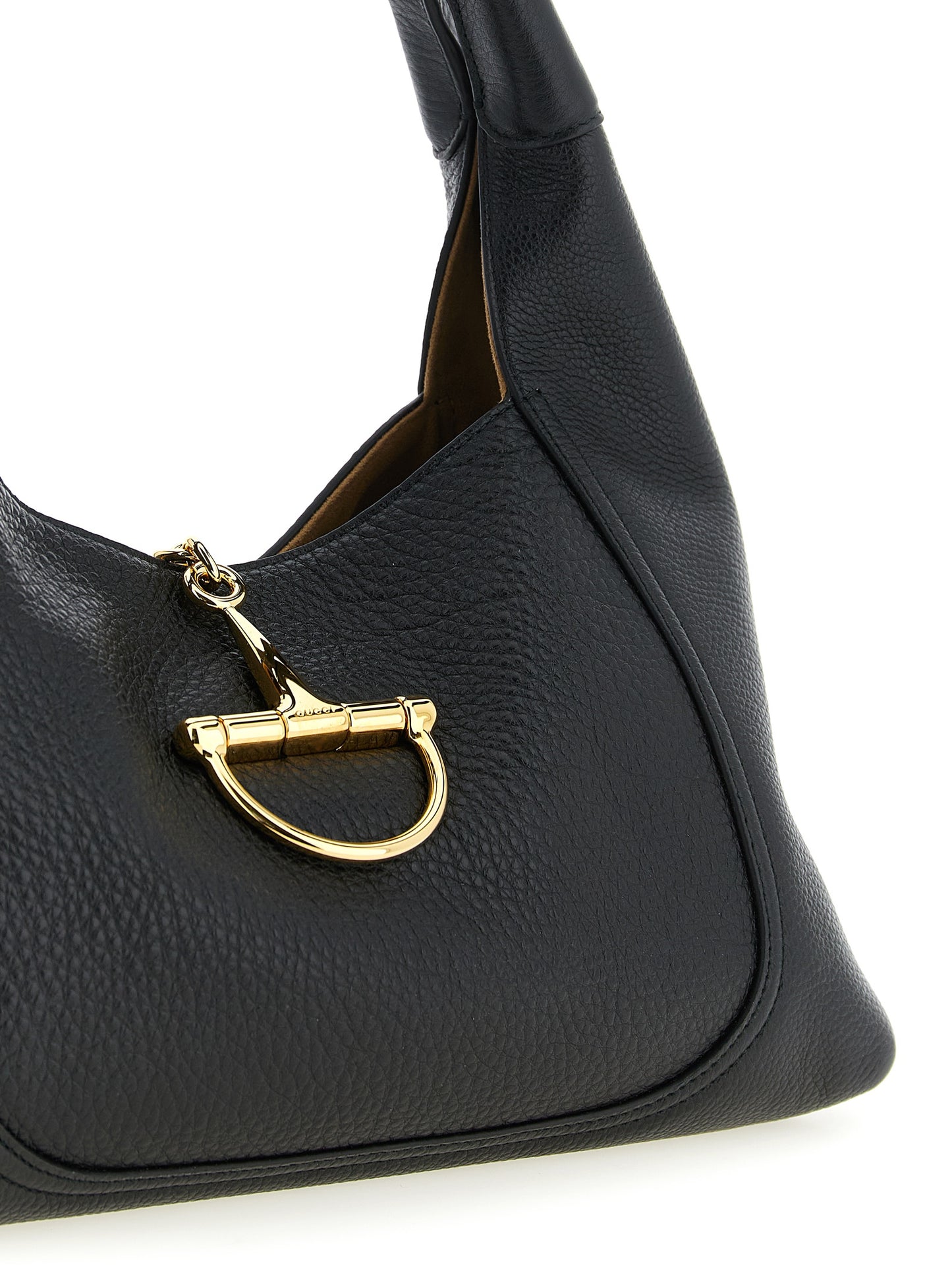 Gucci Schwarze Kalbsleder-Schultertasche