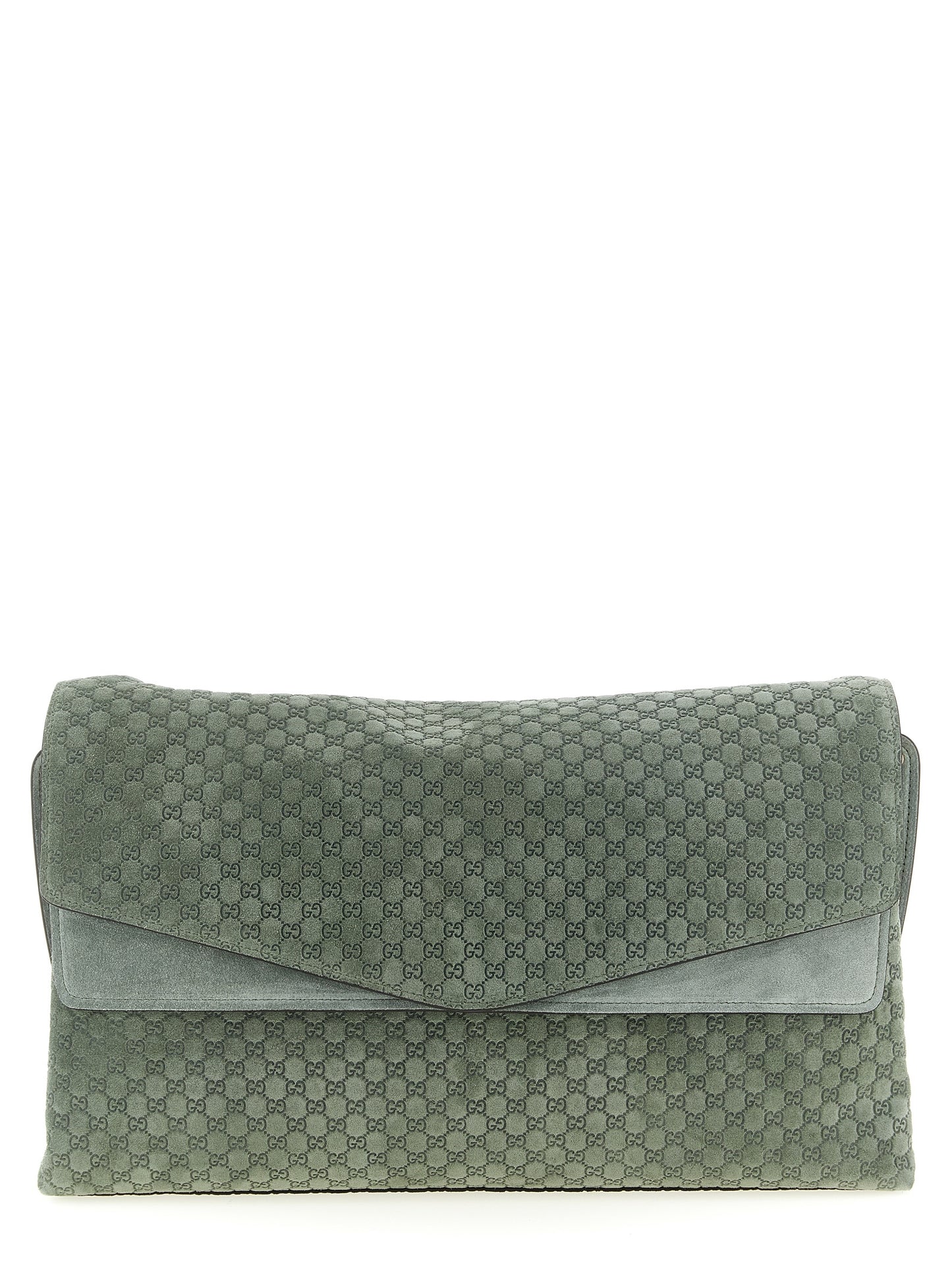 Gucci Zweifarbige Schultertasche aus Kalbsleder