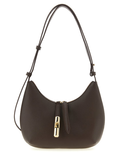 Furla Braunes Kalbsleder Damen Crossbody Tasche