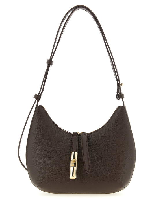 Furla Braunes Kalbsleder Damen Crossbody Tasche