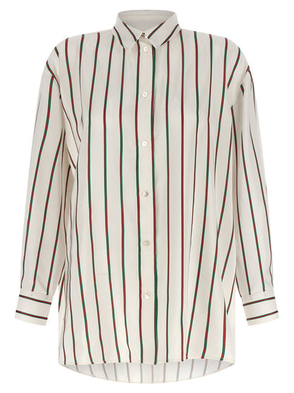 Gucci Seidenbluse in Weiß
